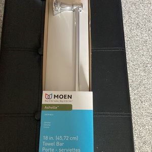 Moen Ashville Towel Bar, 18 Inch Chrome
